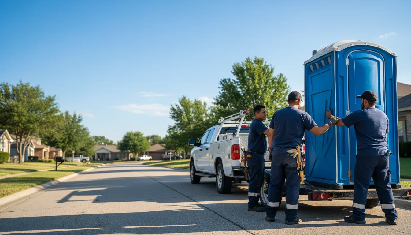 Portable Toilet Rental in Selman City, TX near me